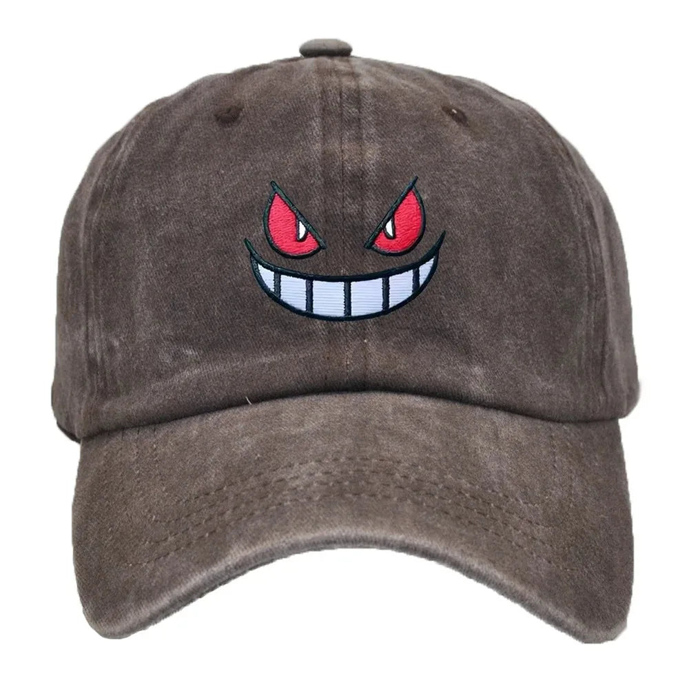 Pokemon Gengar Caps Snapback Hats Adjustable One Size