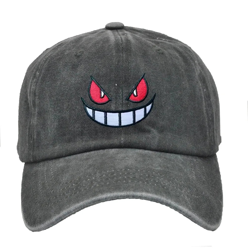 Pokemon Gengar Caps Snapback Hats Adjustable One Size