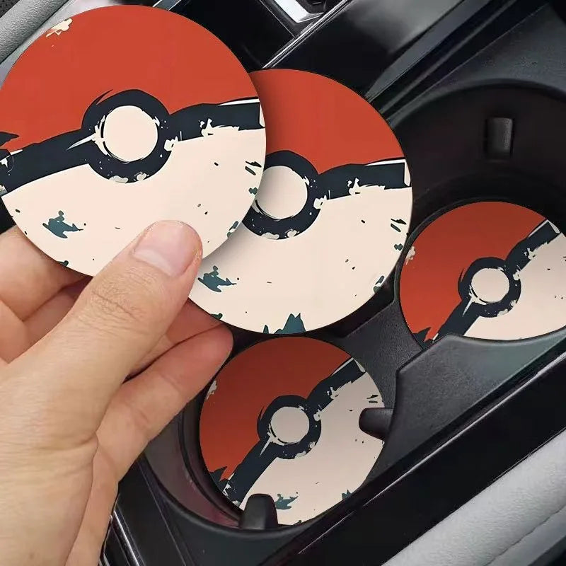 Pokémon Car Coaster New Model Non-slip