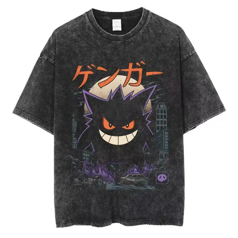 Pokemon Vintage Washed Gengar T-Shirt